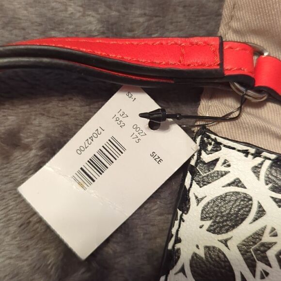 NEW The Limited Black White and Red Clutch Wallet - Picture 9 of 9